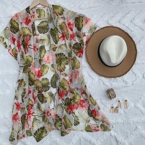 Tropical Plants Cover Up